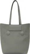 Marni Gray Shopper Medium Tote In 00n27 Storm