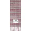 Marni Check-pattern Fringed Scarf In Multi