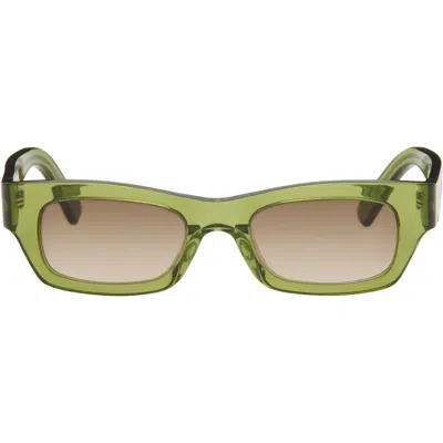 Marni Green Clear Haicli Sunglasses