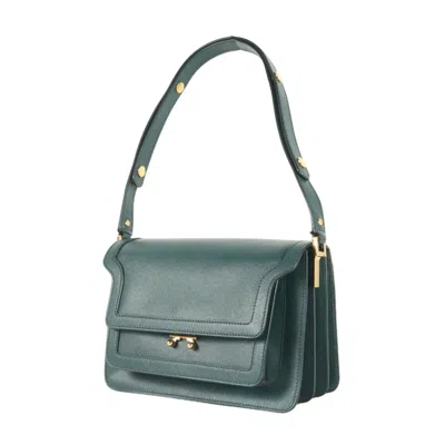 Pre-owned Marni Green Leather Shoulder Bag ()