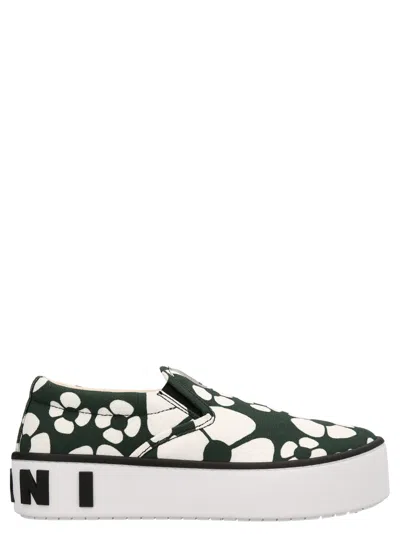 MARNI GREEN MARNI X CARTERGOVERNMENTALT SNEAKERS