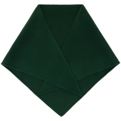 Marni Green Mini Logo Triangle Scarf