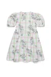 Marni Abito In Popeline Allover Greenhouse In White