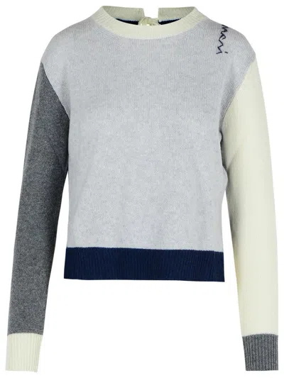 MARNI MARNI GREY CASHMERE SWEATER