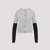 Marni Wool And Cashmere Cardigan In Grey