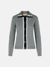 Marni Grey Virgin Wool Cardigan