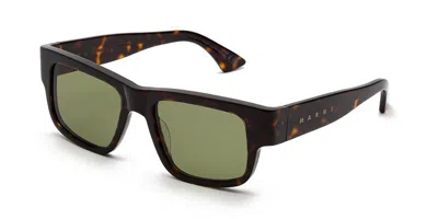 Marni Gukija 3627 0ch Men's Sunglasses Tortoiseshell Size 54 In 3627 Dark Tortoise