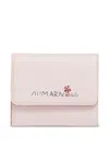 Marni Gusseted-embroidered Wallet In Pink