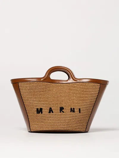 MARNI HANDBAG MARNI WOMAN COLOR NATURAL,427697067
