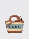 Marni Tropicalia Micro Mini Bag In Sand