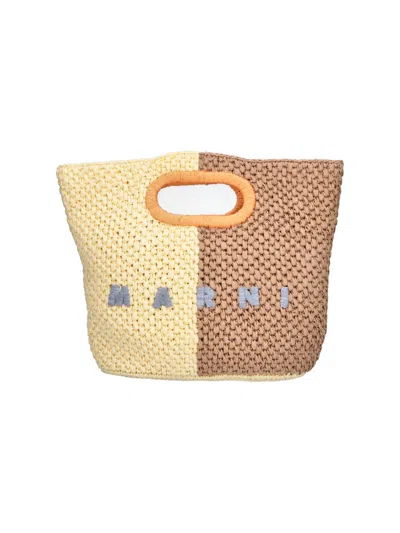 Marni Handbag Seaside Clutch In Multi