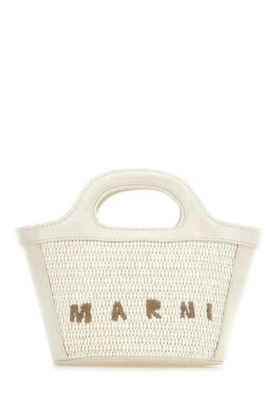 Marni Handbags. In Sand