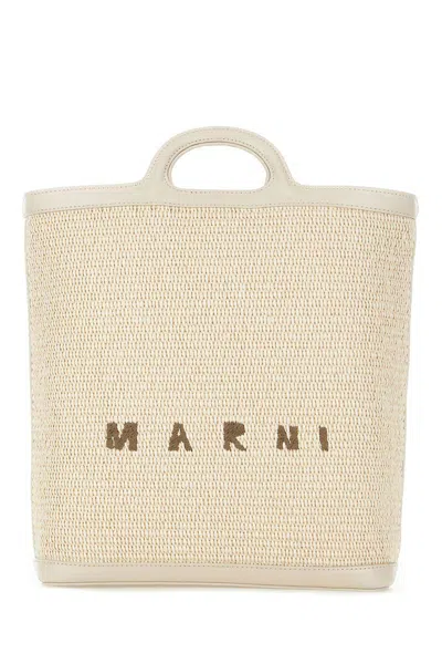Marni Handbags. In Sand