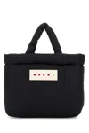 Marni Borsa A Mano In Tessuto Nero  Donna In Black