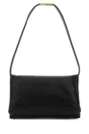 Marni Women Black Leather Prisma Shoulder Bag In Black