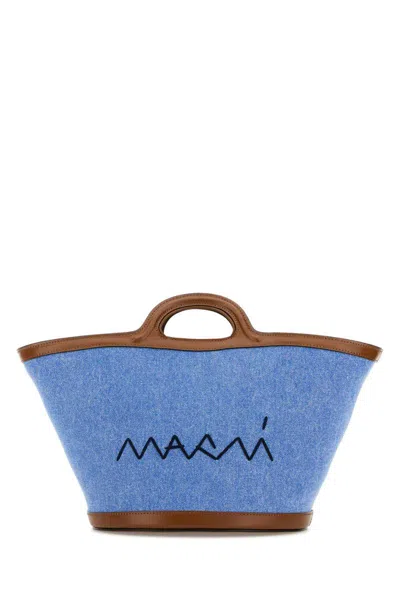 Marni Denim Bucket Bag Bucket Bag In Blue