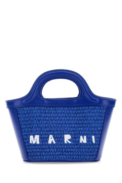 Marni Handbags. In Blue