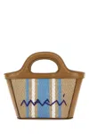 Marni Women Multicolor Canvas And Leather Micro Tropicalia Handbag