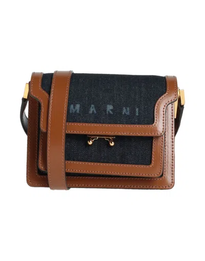 Marni Handbags In Midnight Blue