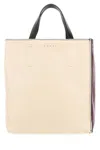 Marni Multicolor Leather Museo Soft Handbag In Black