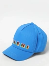 Marni Hat  Kids Color Gnawed Blue