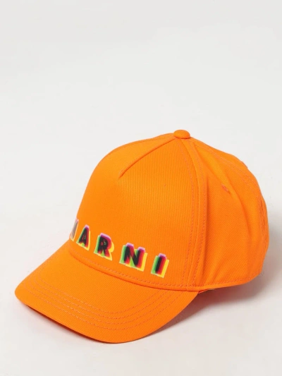 Marni Hat  Kids Colour Orange