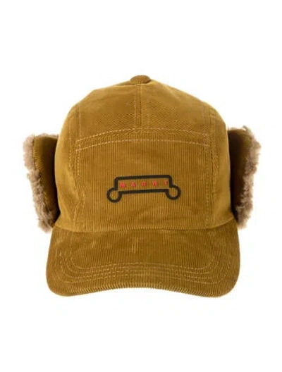 Pre-owned Marni Hat In Yellow