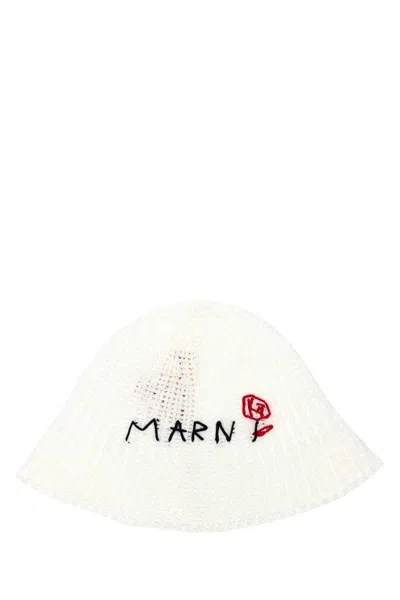 Marni Hats And Headbands In White