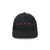 Marni Baseball Hat In Black