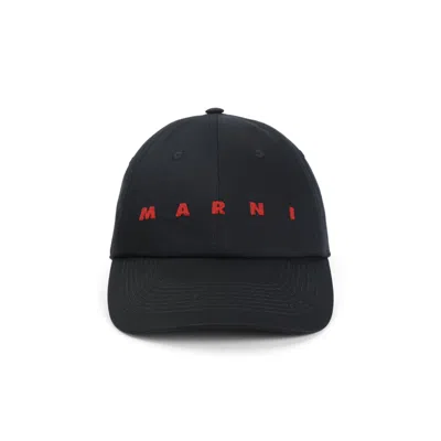 MARNI HATS BLACK