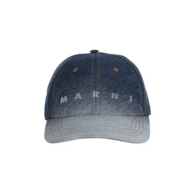 Pre-owned Marni Hats 'ultramarine' | Blue | Men's Size M