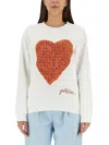 Marni Heart Puzzle Regular Fit Sweatshirt