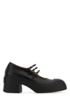 Marni Black T-bar Mary Jane Pablo Heels In Black