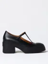 Marni Pablo Leather Pumps Women In Schwarz