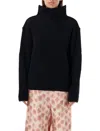 Marni Ribbed Texture High Neck Knitwear