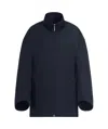 Marni High-neck Zip-up Bomber Jacket In Black