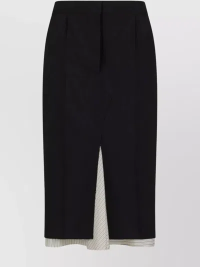 MARNI HIGH WAIST ASYMMETRIC PENCIL SKIRT DESIGN