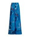 Marni High-waist Wide-leg Trousers In Blue