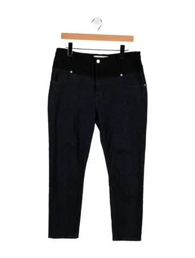 Pre-owned Marni High-rise Straight Leg Jeans In Blue