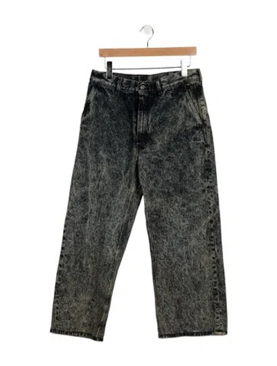 Pre-owned Marni High-rise Straight Leg Jeans In Multicolor