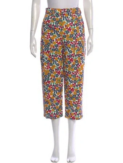 Pre-owned Marni High-rise Straight Leg Jeans In Neutral