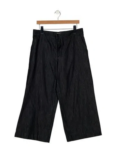 Pre-owned Marni High-rise Wide Leg Jeans In Blue