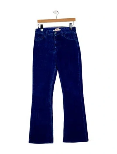 Pre-owned Marni High-rise Wide Leg Jeans In Blue