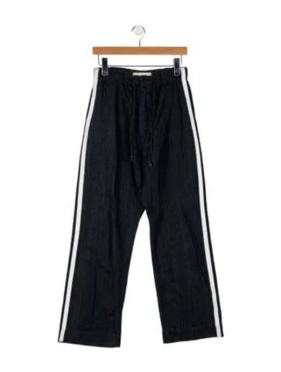 Pre-owned Marni High-rise Wide Leg Jeans In Blue