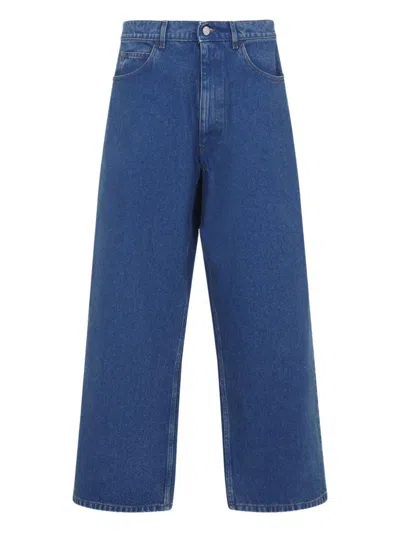MARNI MARNI HIGHT WAIST AND WIDE LEG JEANS