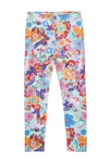 Marni Holiday Allover Leggings Pants In Blue