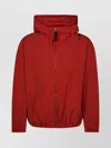 Marni Hooded Jacket With Elasticated Hem And Side Pockets