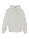 Marni Cotton Sweatshirt With Frontal Print In White