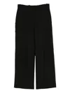 Marni Hosen Side-stripe Cropped Trousers In Black