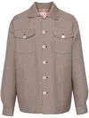 Marni Micro Houndstooth Wool Jacket In 红色